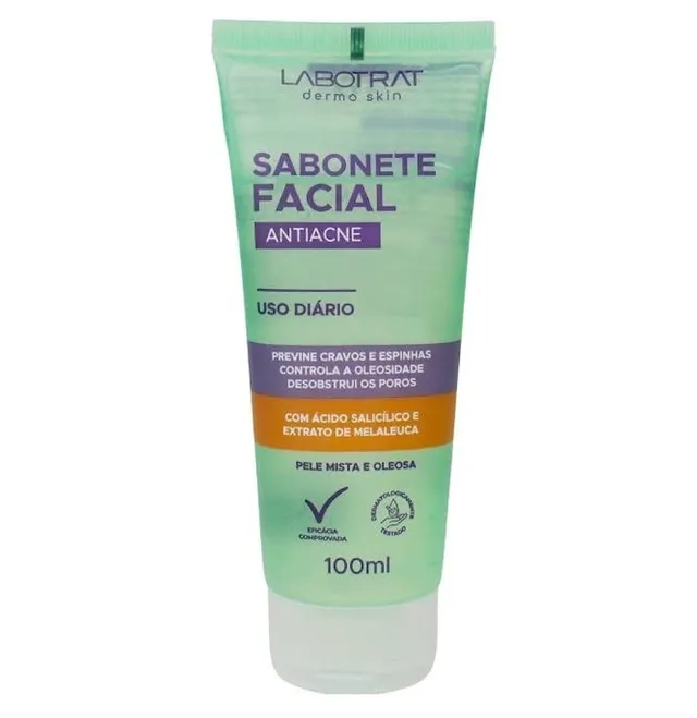 Sabonete Facial Antiacne Labotrat 100ml