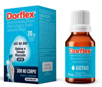 Dorflex Analgésico E Relaxante Muscular Gotas 20ml