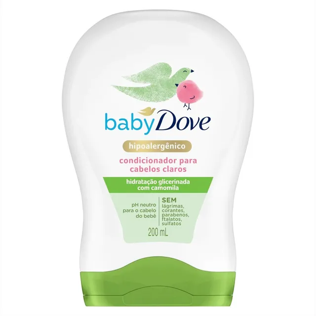 Condicionador Para Cabelos Claros 200ML - Dove Baby