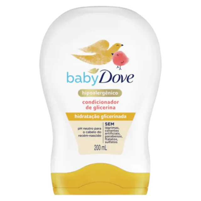 Condicionador Hidratação Glicerinada 200ML - Dove Baby