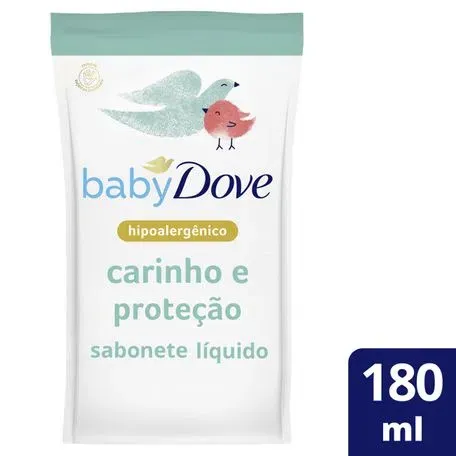 Sabonete Líquido Hidratação sensivel Refil 180ML - Dove Baby