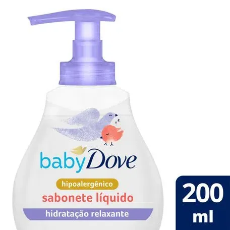 Sabonete Líquido Hora De Dormir Hidratação Relaxante 200ML - Dove Baby