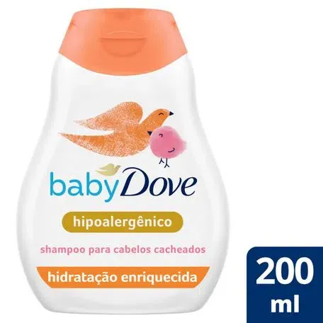 Shampoo Para Cabelos Cacheados 200ML - Dove Baby