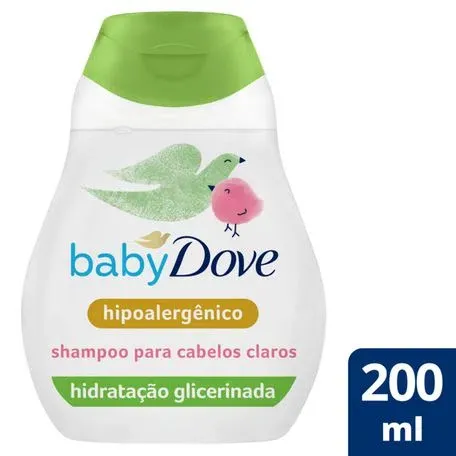 Shampoo Para Cabelos Claros 200ML - Dove Baby