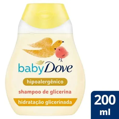 Shampoo Hidratação Glicerinada 200ML - Dove Baby