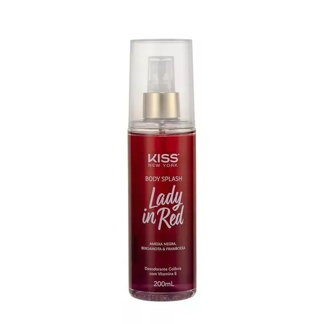 Body Splash Lady in Red Kiss New York
