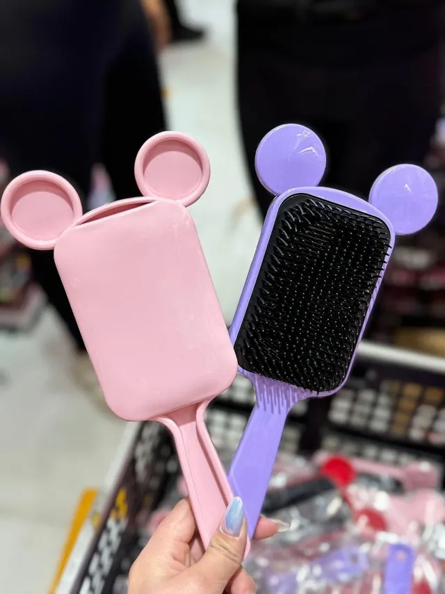 Escova Para Cabelo Raquete Orelhinha