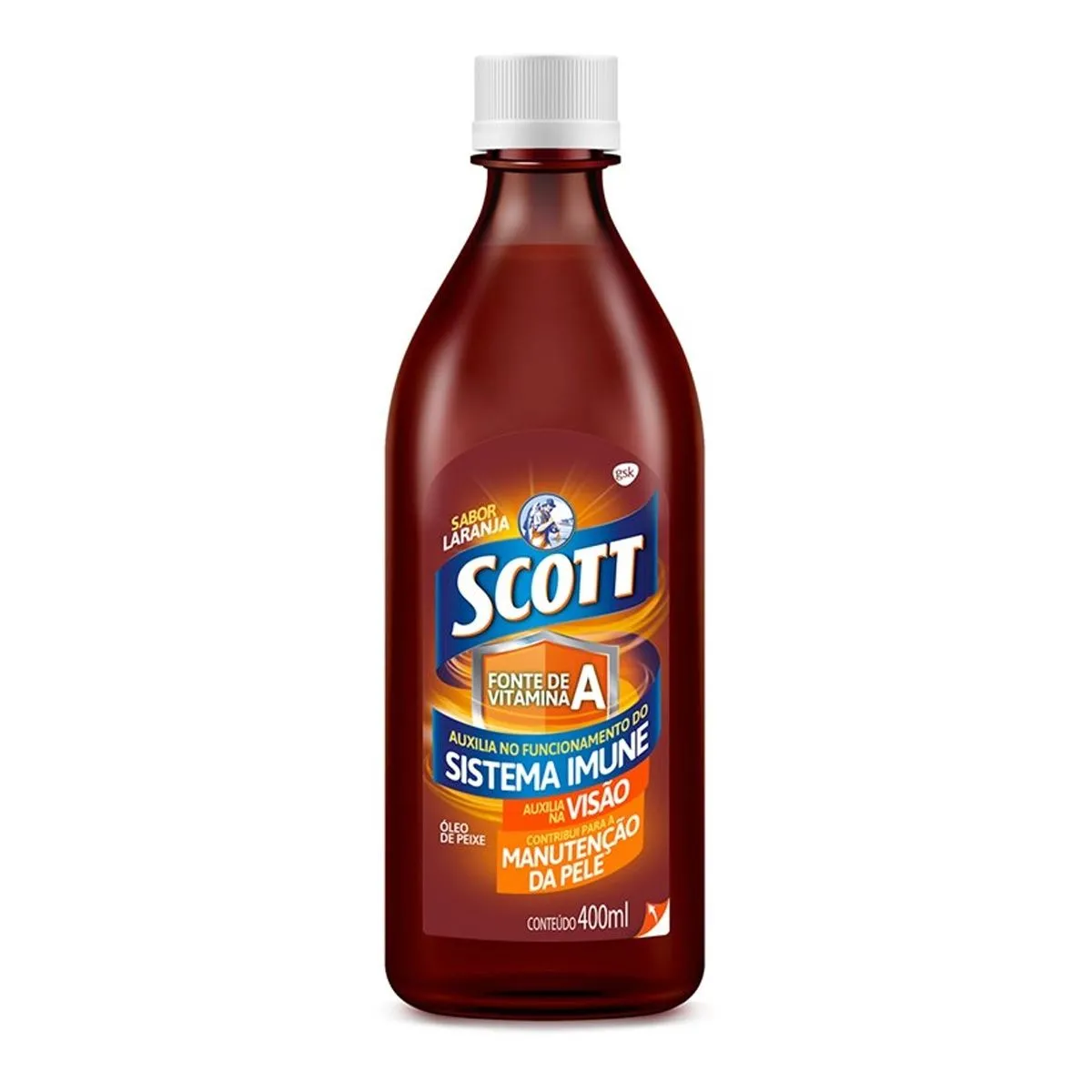 Emulsão Scott Laranja 400 Ml