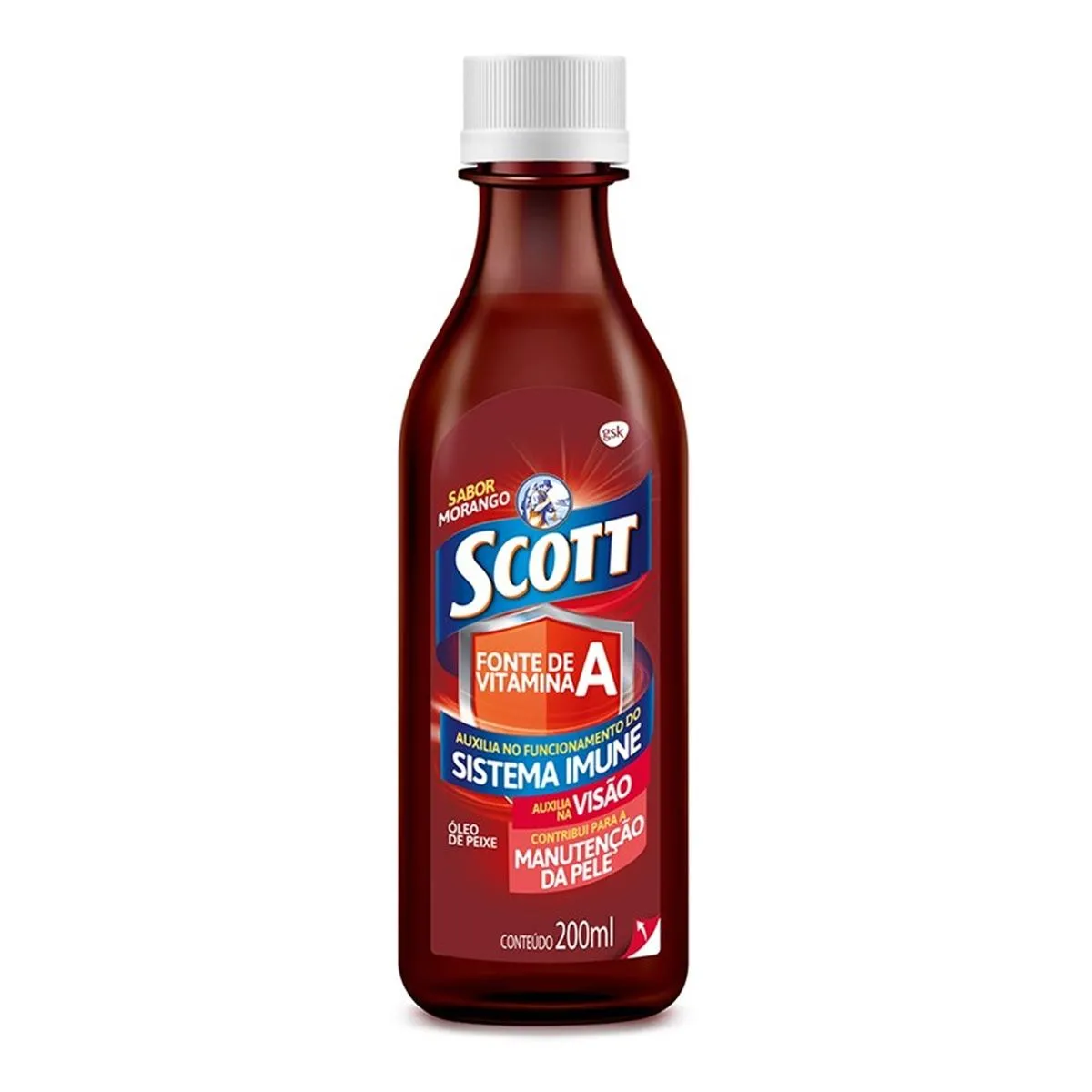 Emulsão Scott Morango 200 Ml