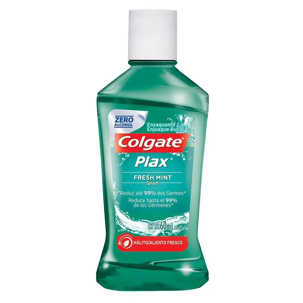 Enxaguante Bucal Colgate Plax Fresh Mint 60 ml