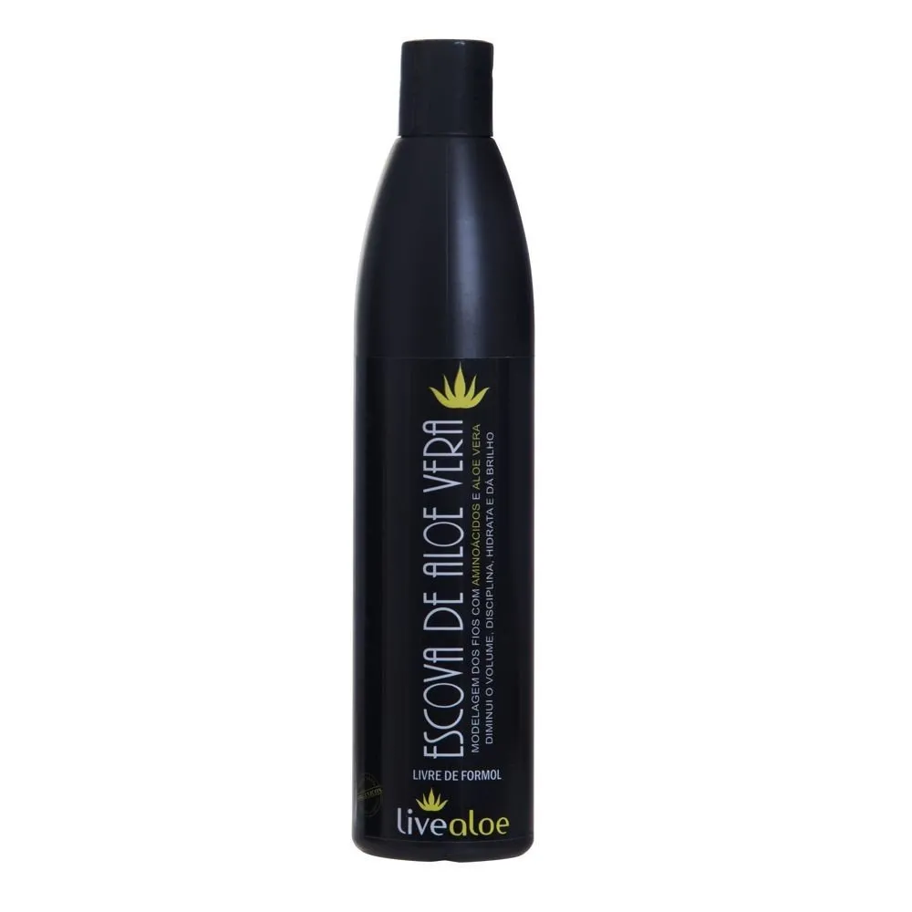 Escova de Aloe Vera - LiveAloe - Frasco com 500ml