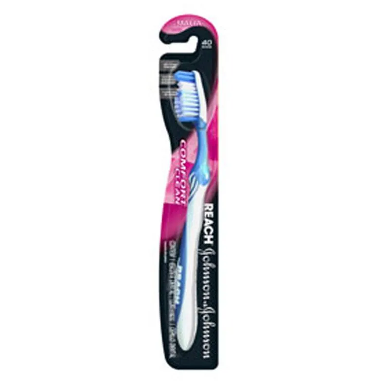 Escova Dental Johnson E Johnson Conforte Clean Macia/Suave Nº40 Grande