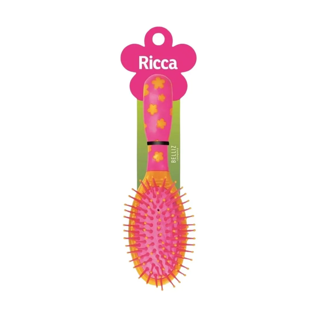 Escova de Cabelos Ricca Kids Oval 277