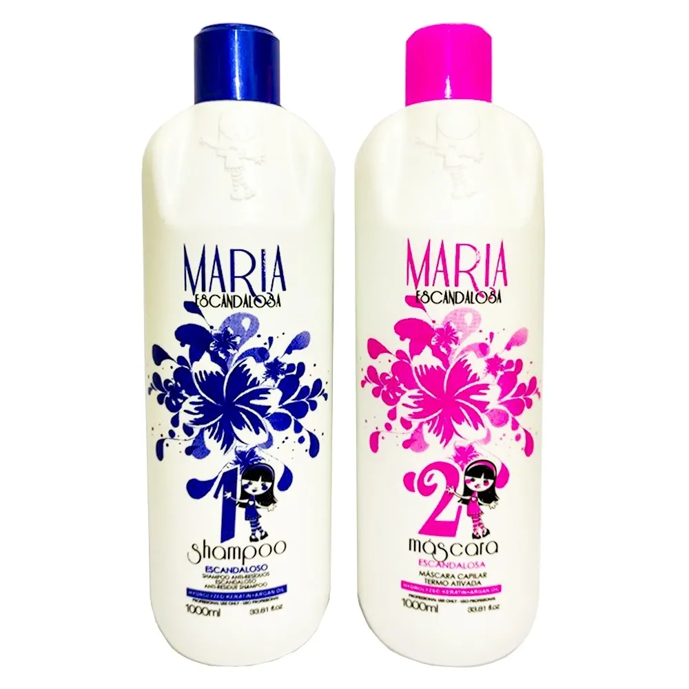 Escova Progressiva Kit Profissional Maria Escandalosa (2x1L)