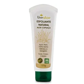 Esfoliante Natural Aloe Cupuaçu - LiveAloe - 120ml