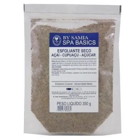 Esfoliante Seco Corporal - By Samia - Frasco com 350g