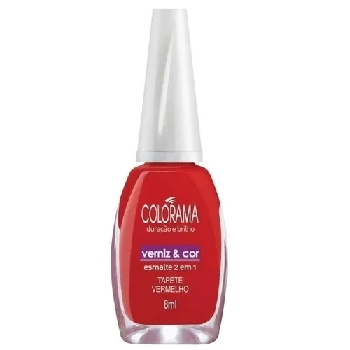 ESMALTE COLORAMA TAPETE VERMELHO