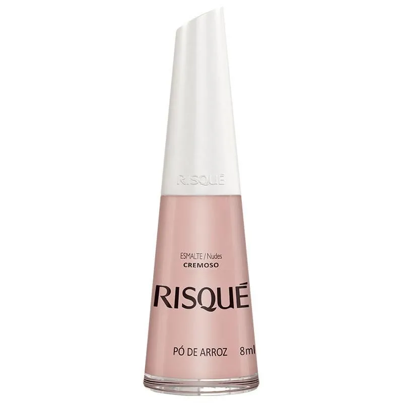 Esmalte Risqué Cremoso Pó de Arroz 8 ML