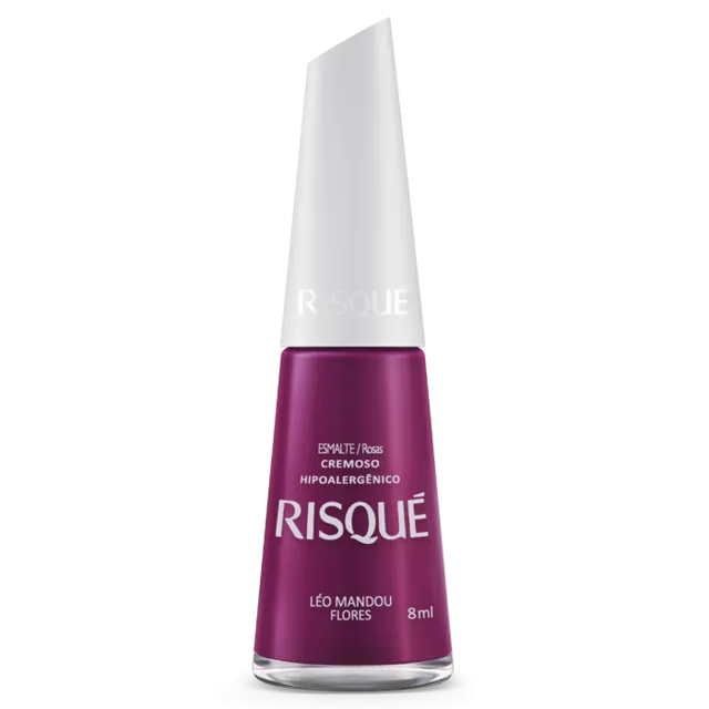 ESMALTE RISQUE LEO MANDOU FLORES