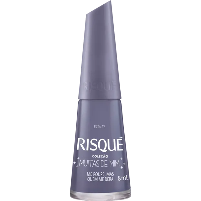ESMALTE RISQUE ME POUPE MAS QUEM ME DERA
