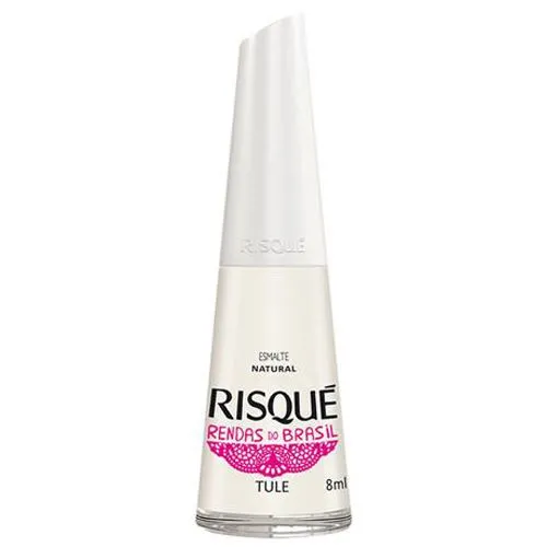 Esmalte Risqué Natural Rendas do Brasil Tule 8 Ml