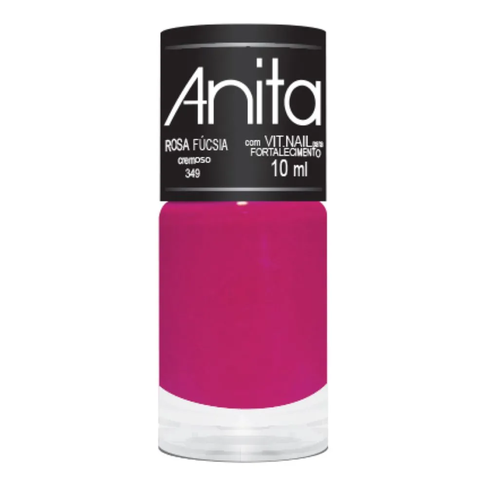 Esmalte Anita Cremoso Rosa Fúcsia 10ml