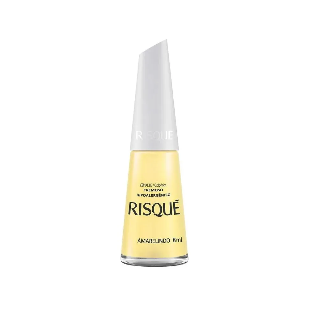 Esmalte Cremoso Risqué Amarelindo 8ml