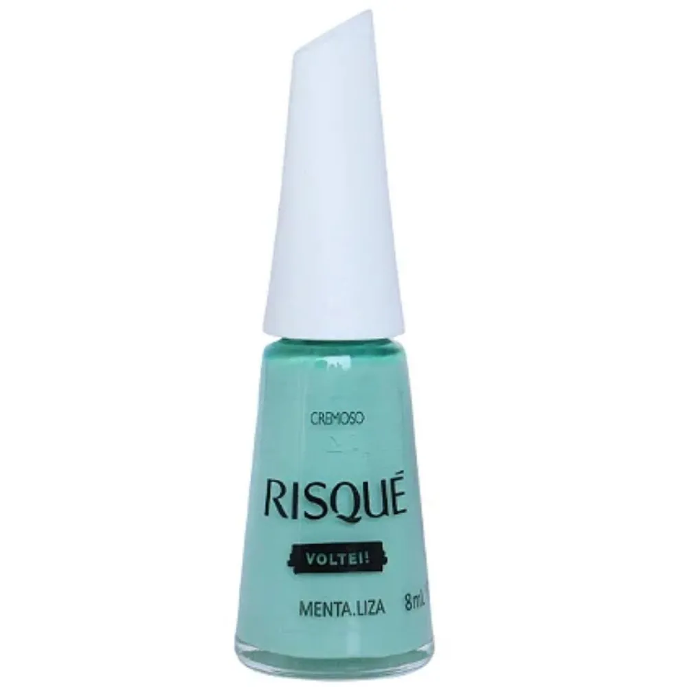Esmalte Cremoso Risqué Menta.liza 8ml