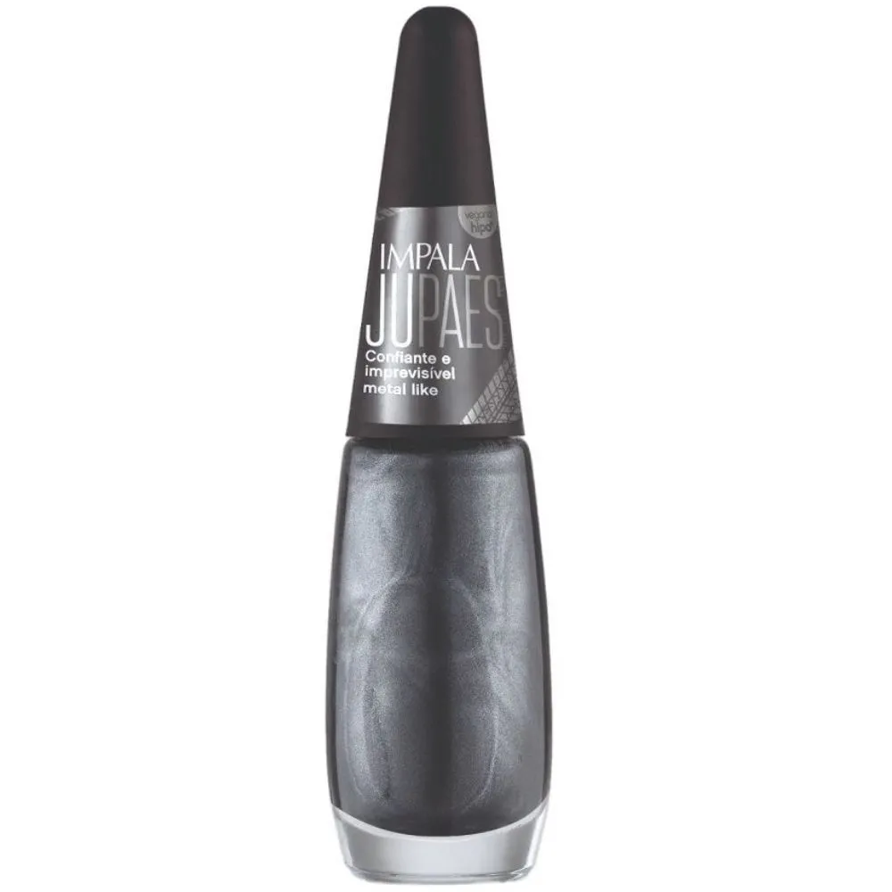 Esmalte Impala Coleção Ju Paes Metal Like Confiante e Imprevisível 7,5ml