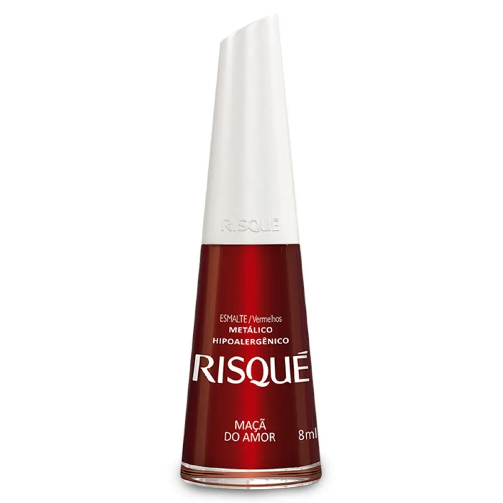 Esmalte Risque Metálico Maçã do Amor