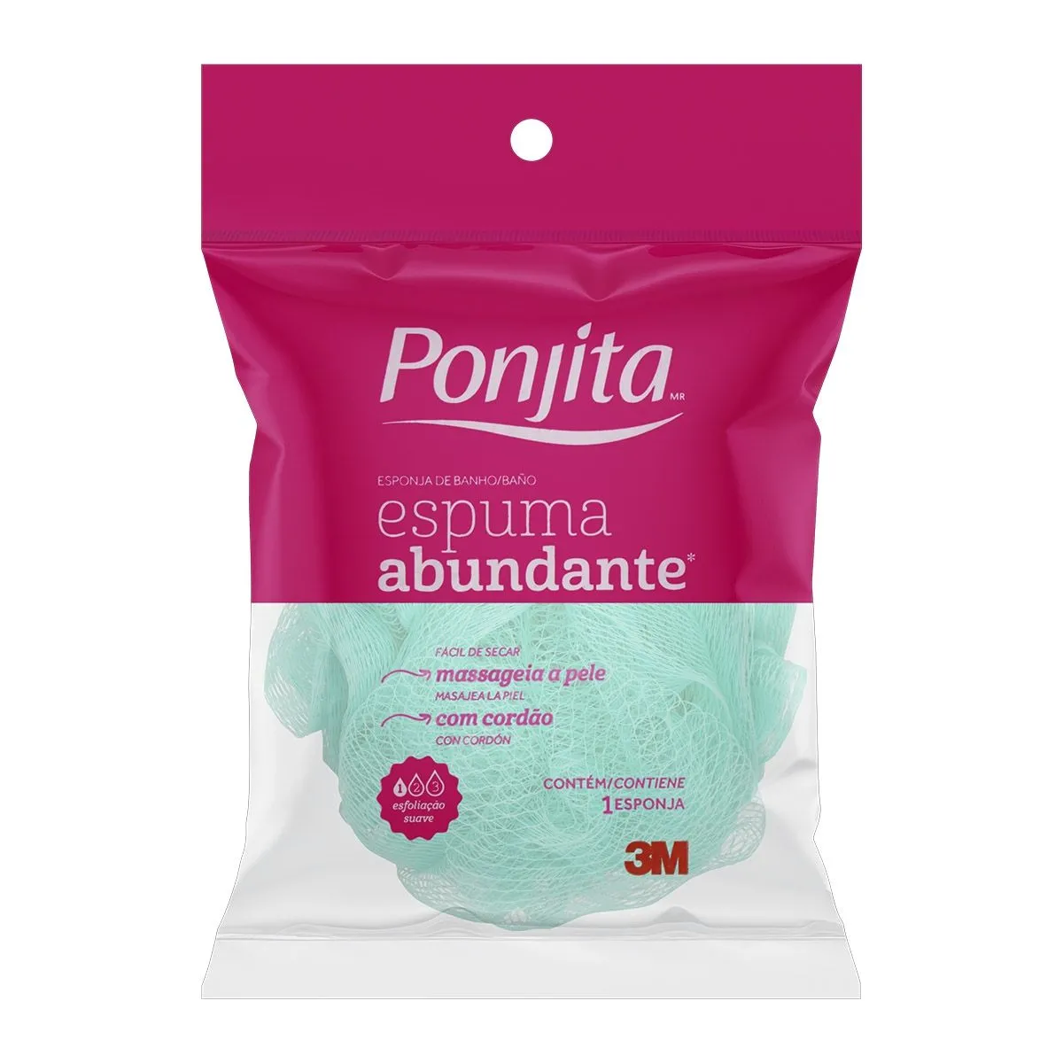 Esponja para Banho Espuma Abundante Ponjita