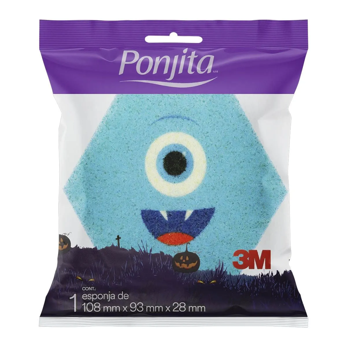 Esponja para Banho Monstros Ponjita