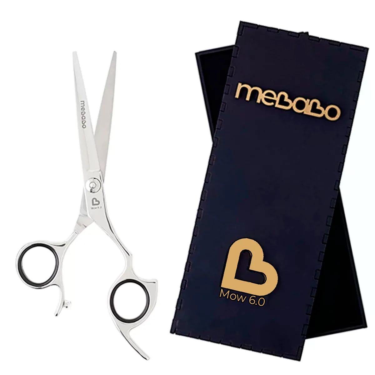 Tesoura Fio Navalha MB Mow + Estojo 6.0 Polegadas