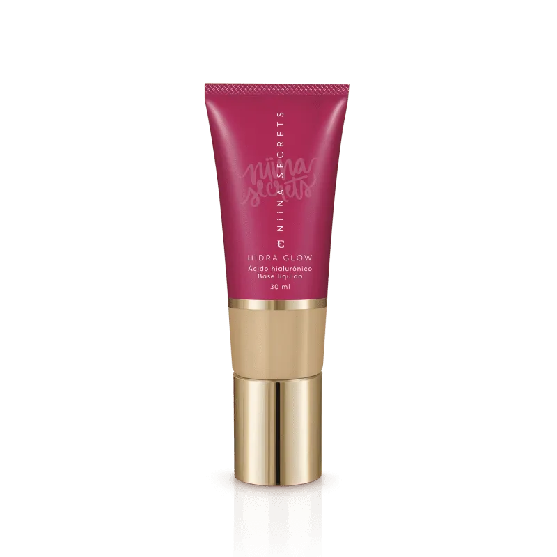 Eudora Base Líquida Niina Secrets Hidra Glow Cor 25 30ml