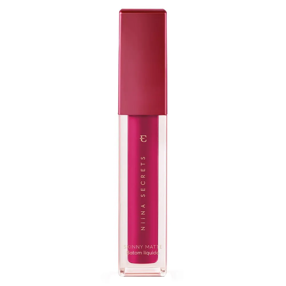 Eudora Batom Líquido Niina Secrets Skinny Matte Pink Peônia
