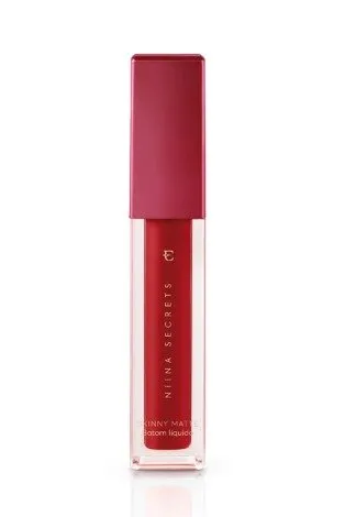 Eudora Batom Líquido Vermelho Hibisco Niina Secrets Skinny Matte 5ml