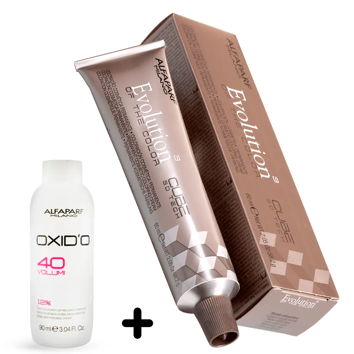 Coloração Alfaparf Evolution Of The Color 6.3 + OX 90ml 40 Volumes