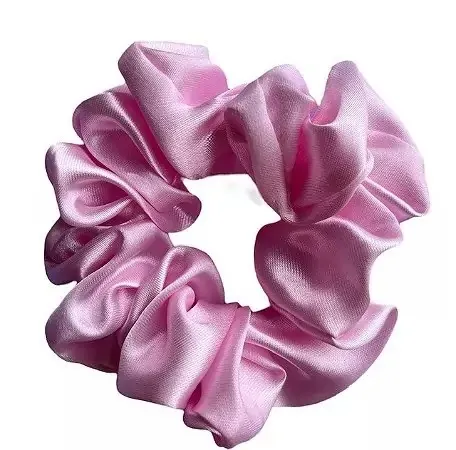 Xuxinha De Cetim Para Cabelo Elástico Cores Sortidas