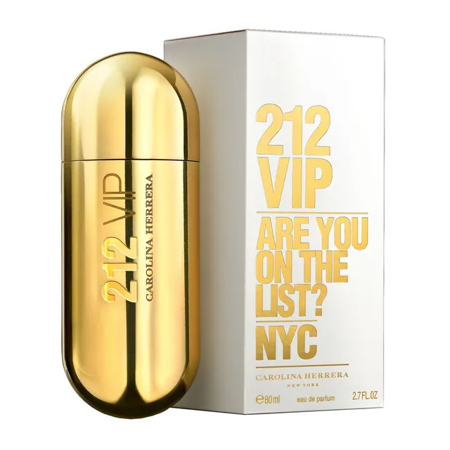 212 Vip 80ml Eau De Parfum Feminino - Carolina Herrera