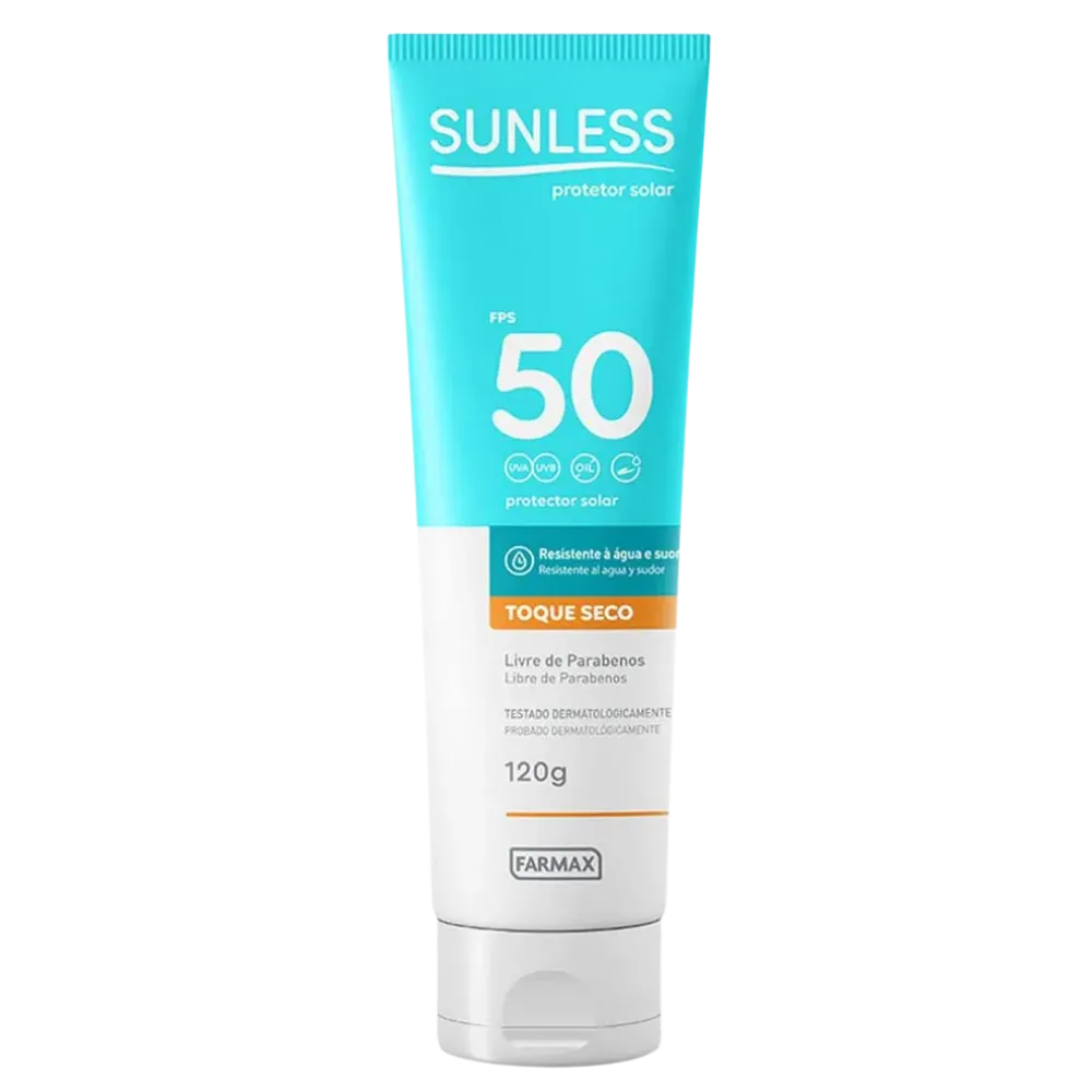 Farmax Protetor Solar Sunless FPS 50
