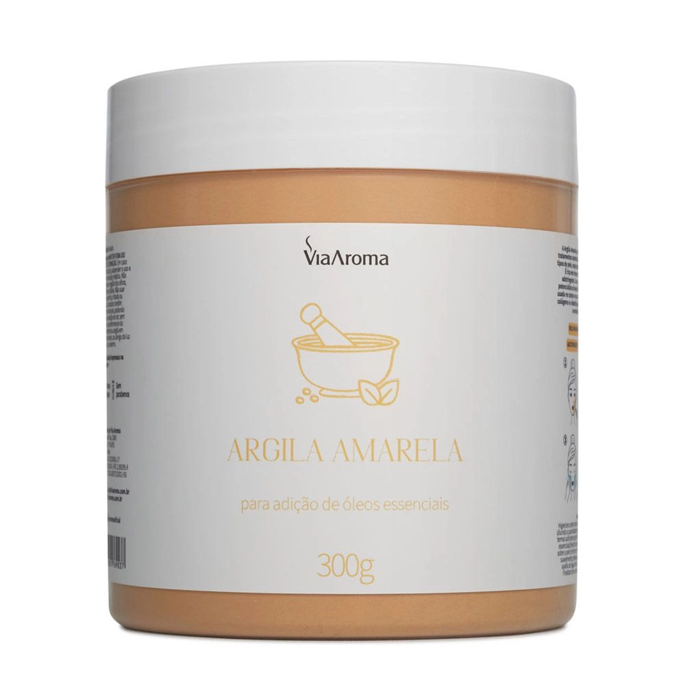 Argila Amarela Via Aroma - 300g