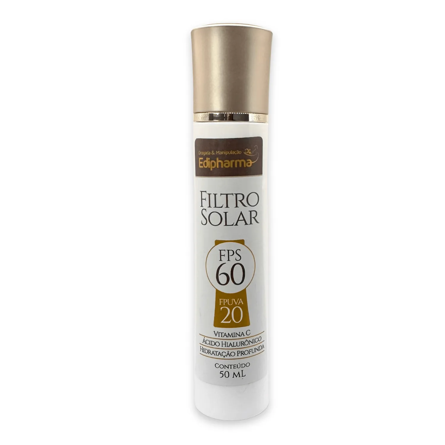 Filtro Solar FPS60 FPUVA20 Edipharma 50ml