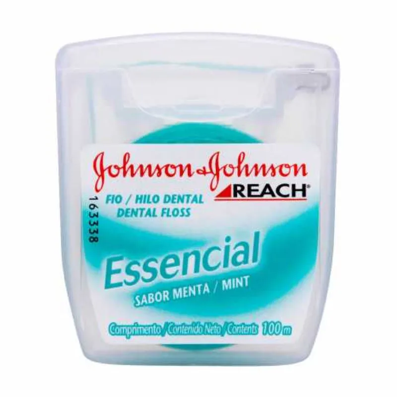 Fio Dental Johnson&Johnson Reach Essencial 100m