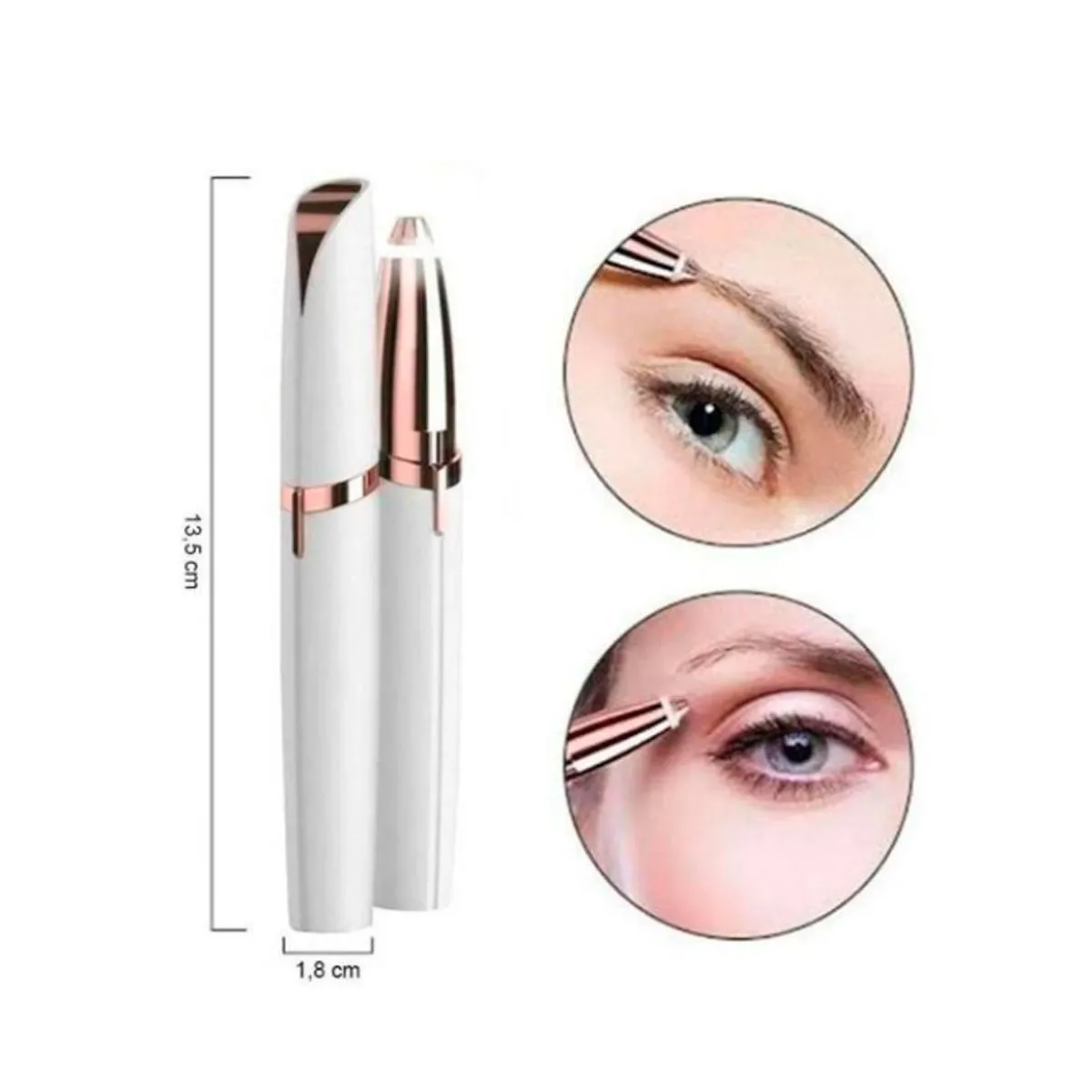 Removedor De Pelos Sobrancelhas Facial Flawless Fashion Único