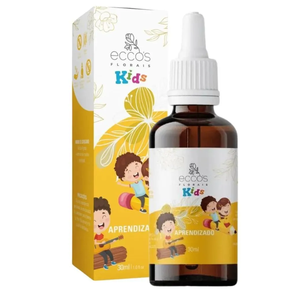 Floral Para Crianças Aprendizado Kids Eccos 30ml