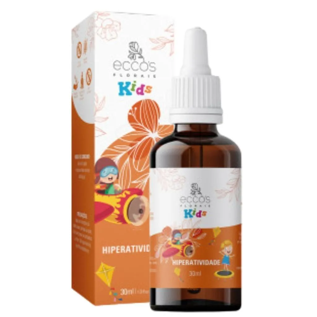 Floral Para Crianças Hiperatividade Kids Eccos 30ml