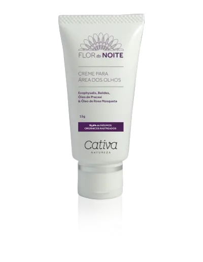Creme Para os Olhos Flor da Noite - Cativa - Frasco com 15g