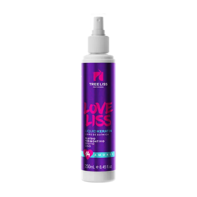 Fluído Termoativo Liso Perfeito Love Liss 250ml - Tree Liss