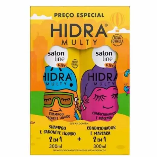 Kit Salon Line Hidra Multy Kids Duo (2 Produtos)