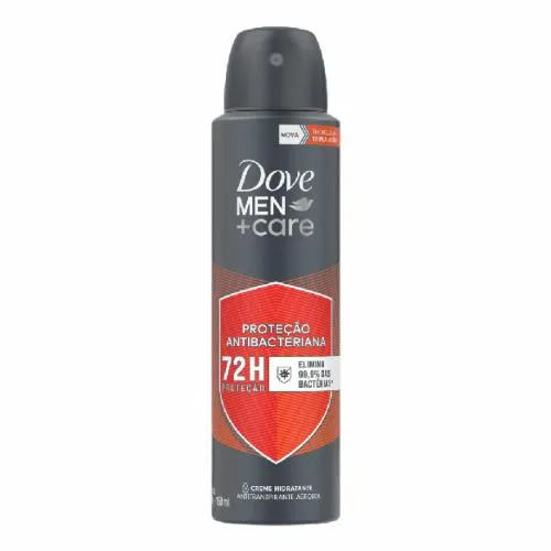 Desodorante Aerosol Dove Men Care Proteção Antibacteriana 150ml